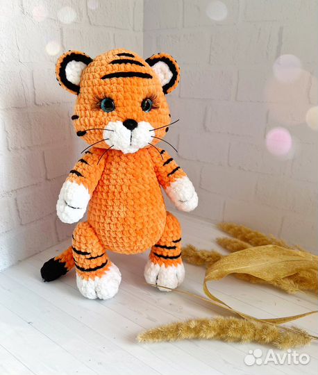Вязаные игрушки ручной работы