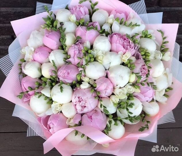 Пионы букеты Доставка