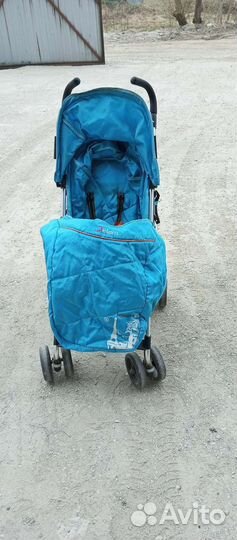 Прогулочная коляска трость бу