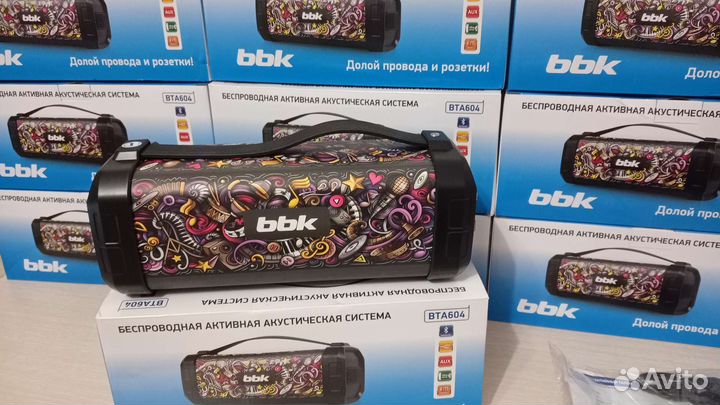 Беспроводная блютуз колонка bbk 604