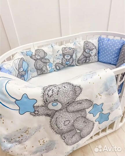 Бортики в кроватку