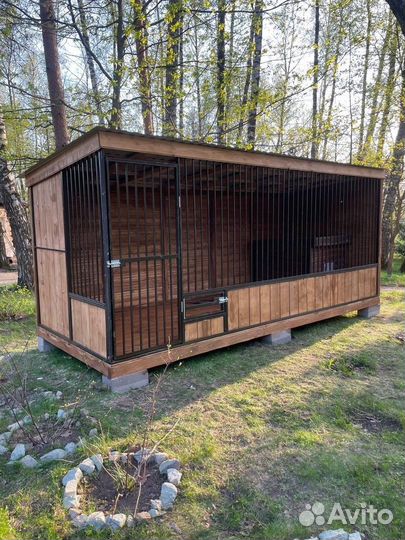 Будка вольер для собаки