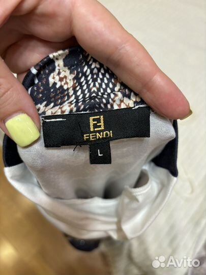 Водолазка, блуза, fendi 46 р