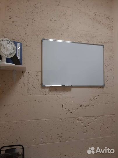 Маркерно-меловая (2-х сторонняя) доска