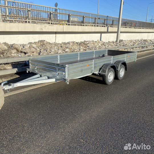 Прицеп Двухосник 4.5м длиной, и без категории прав