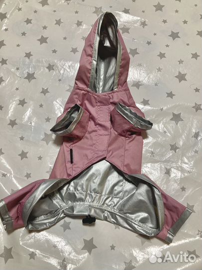 Дождевик куртка для мелких пород собак и щенков