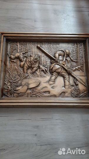 Панно из дерева