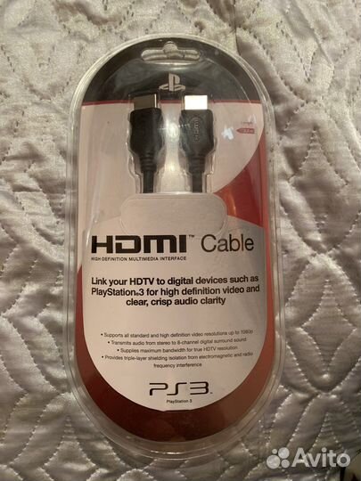 Hdmi кабель, наушник PS3