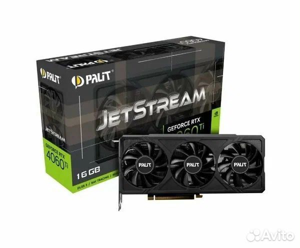 Видеокарта Palit 4060ti Jetstream 16Gb