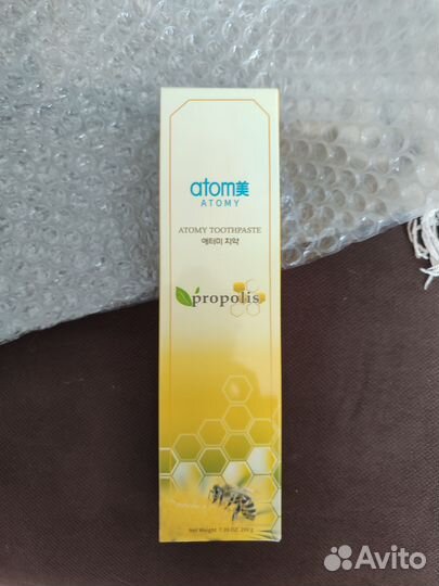 Зубная паста атоми