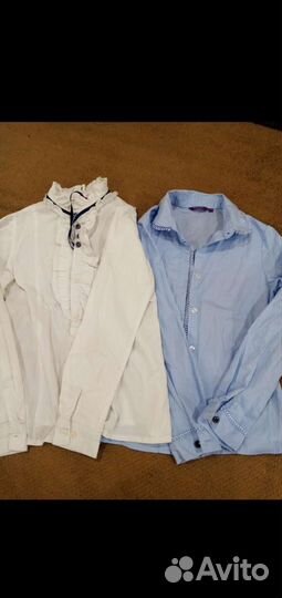 Рубашки для школы 134-146
