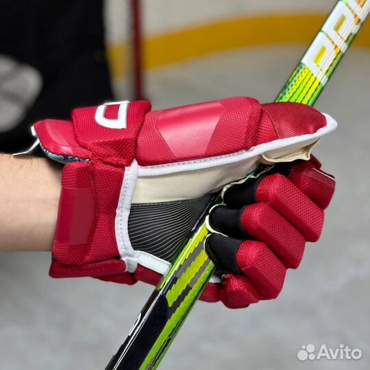 Хоккейные краги Corbid Vantablack взрослые