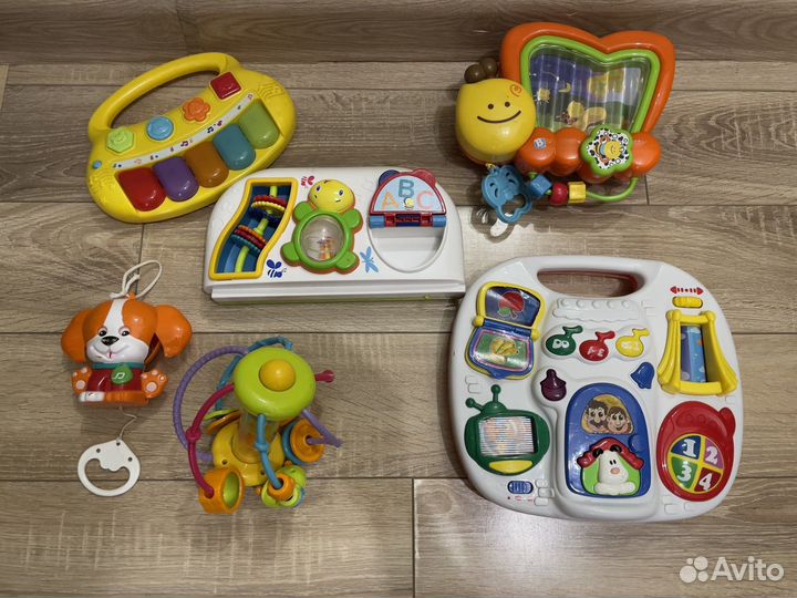 Развивающие музыкальные игрушки пакетом