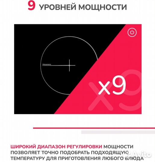 Новая электрическая варочная панель Турция с чеком