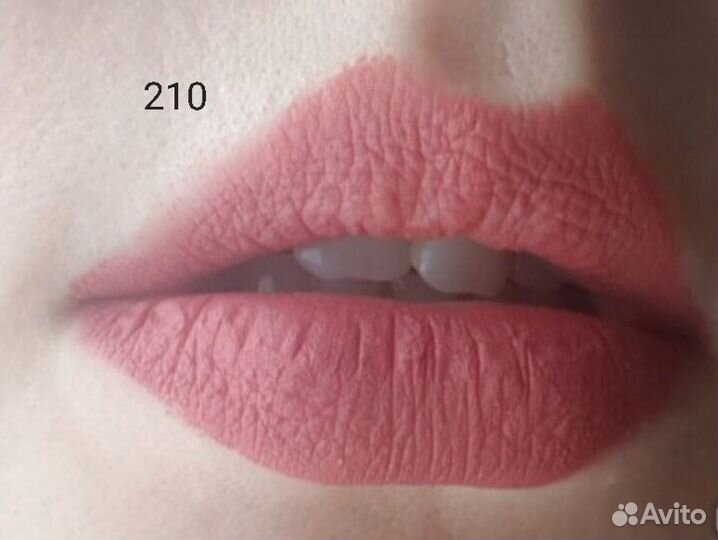 Rimmel stay matte матовая стойкая помада т 210