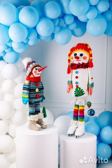 Снеговик ручной работы