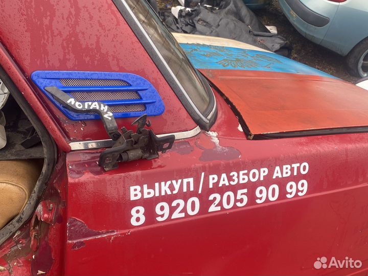 Замок капота renault logan 2