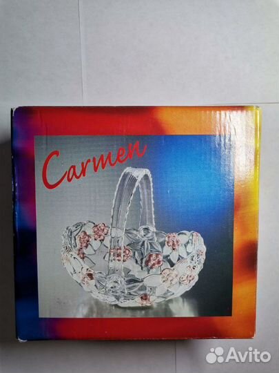 Конфетница Carmen Walther-Glas