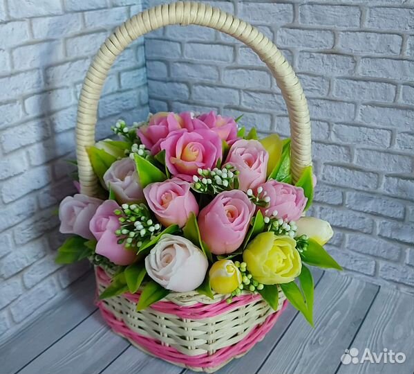 Мыльные букеты