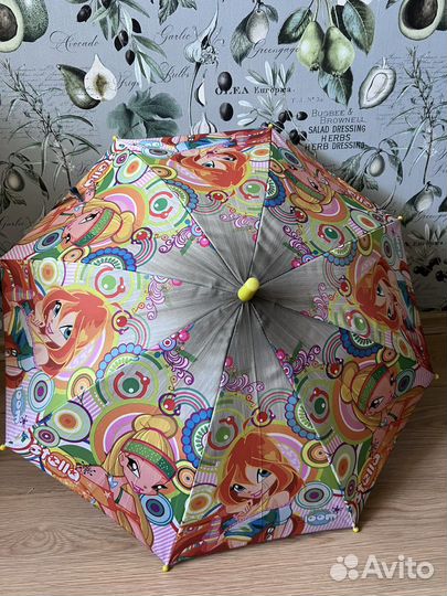 Зонт трость для девочки