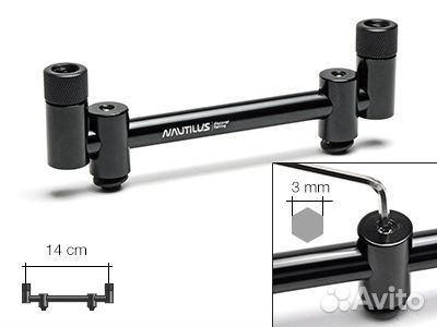 Перекладина снэг-бар Nautilus Blacktron 2 rod Snag