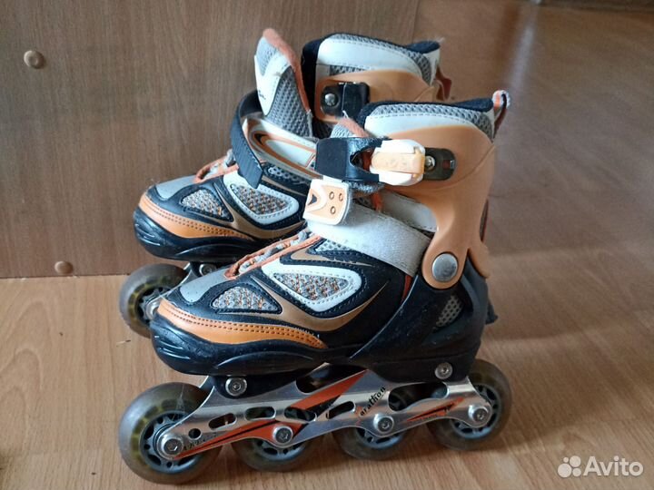 Ролики детские раздвижные на размер 30-33