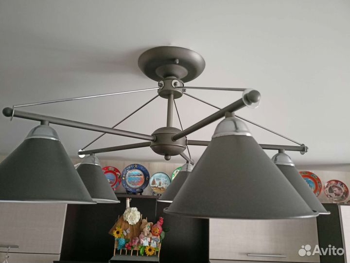 Люстра в стиле лофт