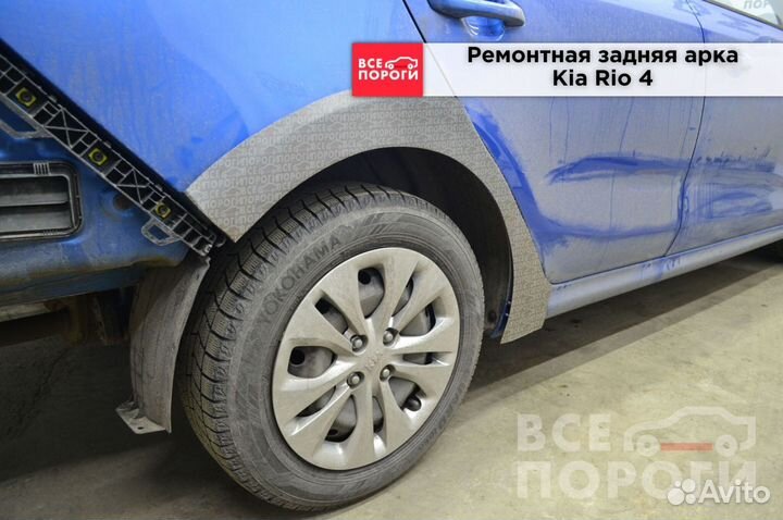 Арки на Kia Rio 4