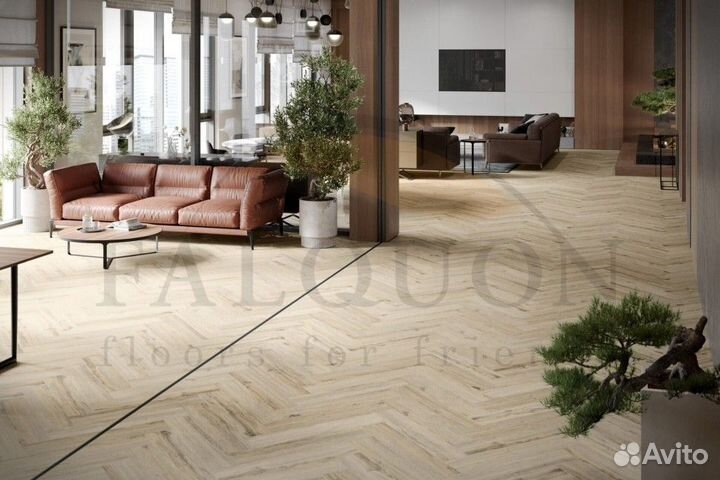 Виниловый Ламинат SPC The Floor Herringbone P1001