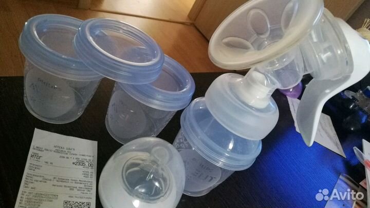 Молокоотсос ручной avent