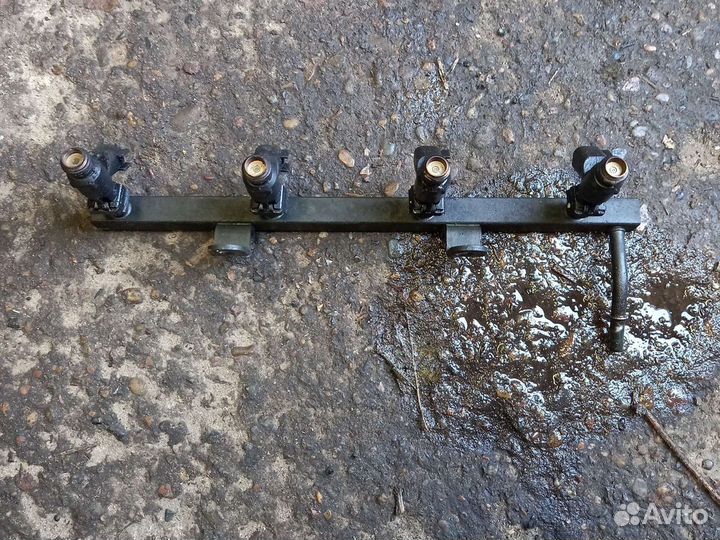 Рампа с фарсунками шевролет авео Т250