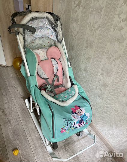 Санки-коляска