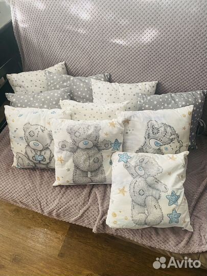 Бортики в кроватку