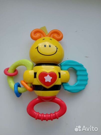 Игрушки погремушки пакетом