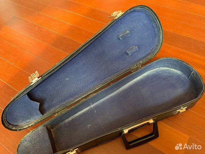 Ретро винтажный футляр кофр для скрипки СССР 65см