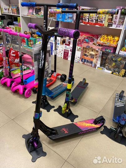 Трюковой самокат tech team