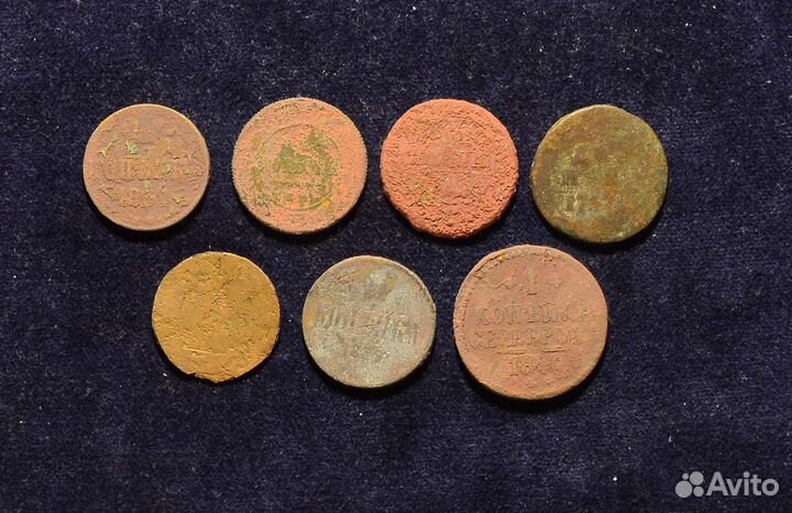 Монеты Российская Империя. Медь
