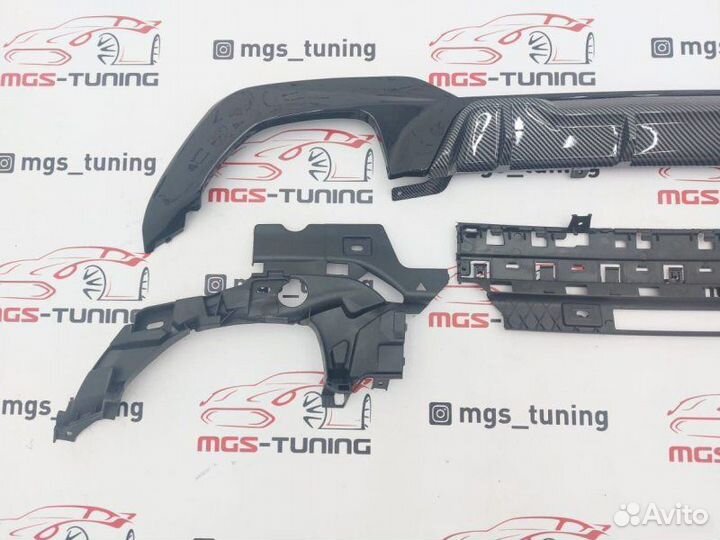 Диффузор 3 Series G20 M340 Competition Под карбон