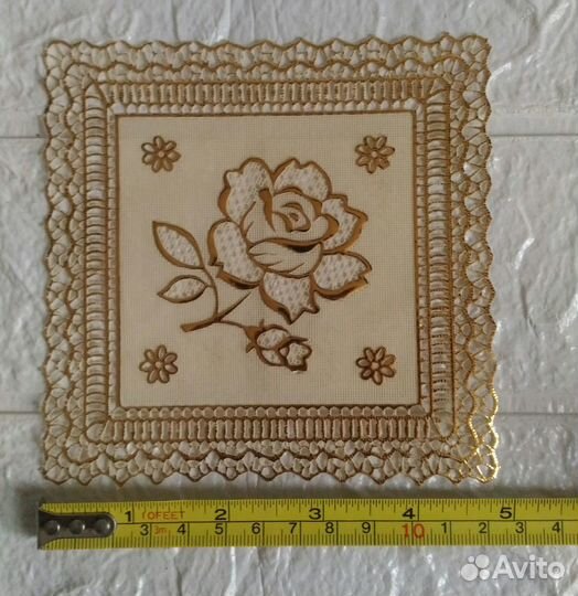 Салфетки сервировочные на стол и под чашку