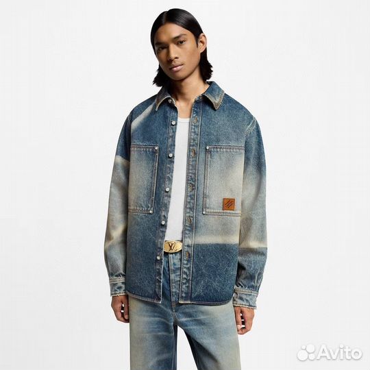 Джинсовая куртка louis vuitton