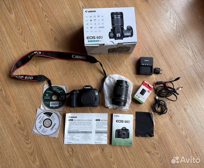 Зеркальный фотоаппарат canon eos 60d