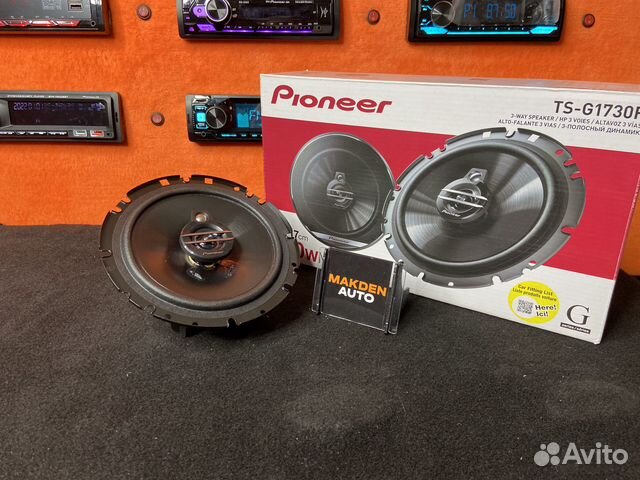 Динамики Pioneer TS-G1730F купить в Кирове с доставкой | Авито