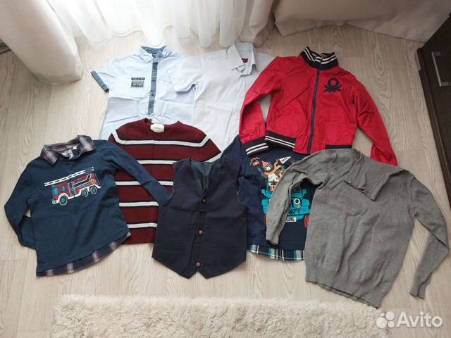 Вещи на мальчика пакетом 6-7 лет