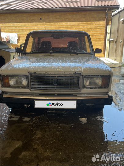 ВАЗ 2107 1.7 МТ, 2010, 60 000 км
