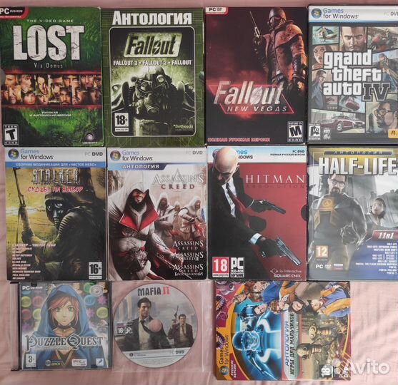 Игры для пк на дисках