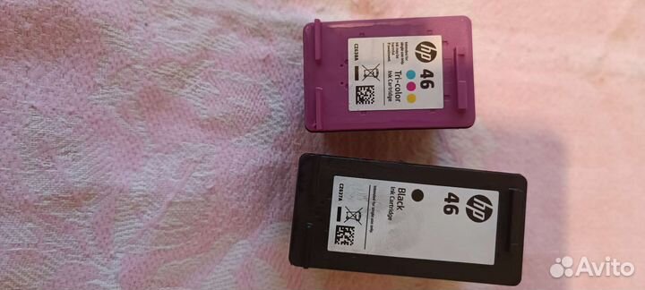 Принтер + скан HP deskjet 2520hc, картридж hp46