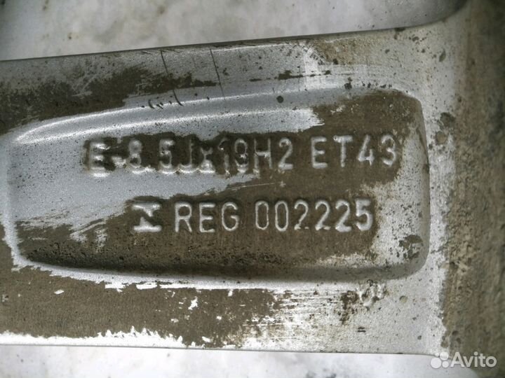 Диски R 19 audi. 1 штука