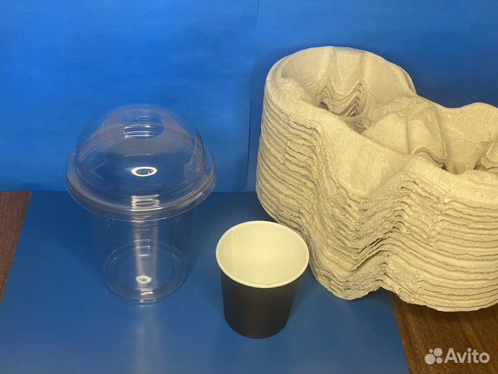 Купольный стакан с крышкой