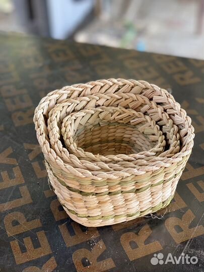 Корзина плетеная