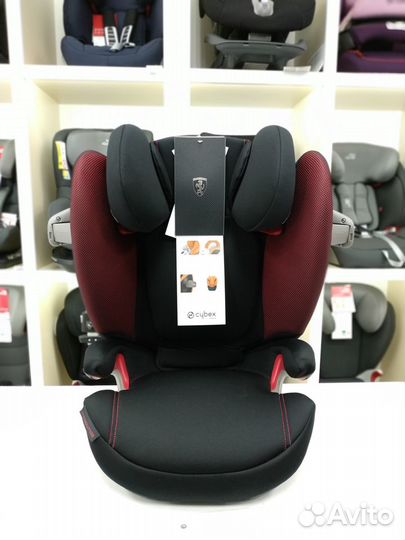 Автокресло 15-36кг изофикс Cybex solution sfix fe